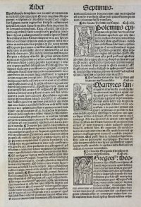 1514 Hagiography with a graphic woodcut illustration of saints being martyred 1514 Hagiography with a graphic woodcut illustration of saints being martyred